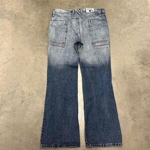 Vintage Y2K bootcut 5 pocket rippers strong denim jeans‎